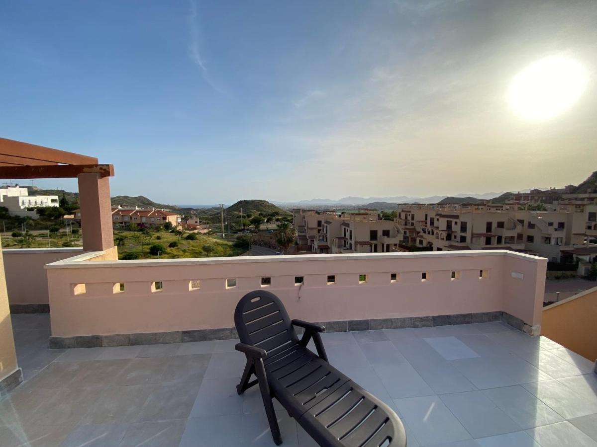 Apartamento Precioso ático con vistas al mar y la montaña Águilas Exterior foto
