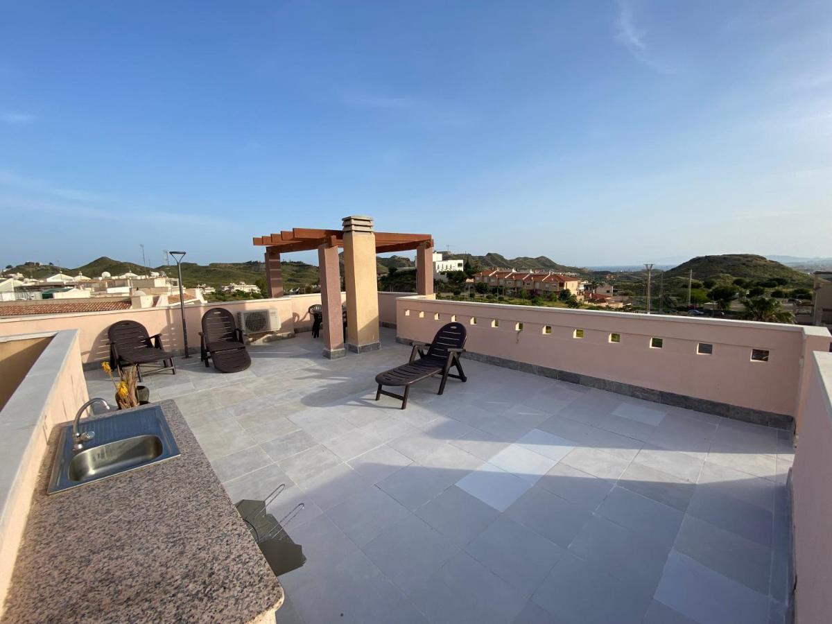 Apartamento Precioso ático con vistas al mar y la montaña Águilas Exterior foto